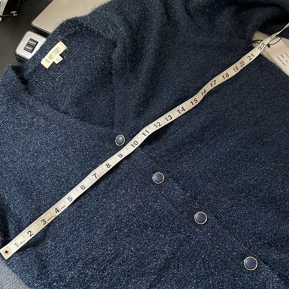 Blue Sweater cardigan button front v neck
New with tags by B my story XL - Picture 6 of 12